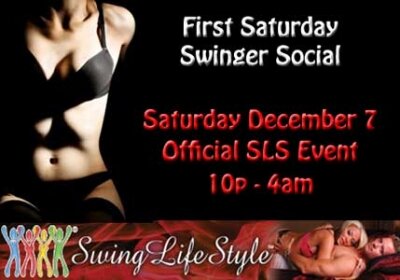 First Saturday Swinger Social on December 7, 2013
