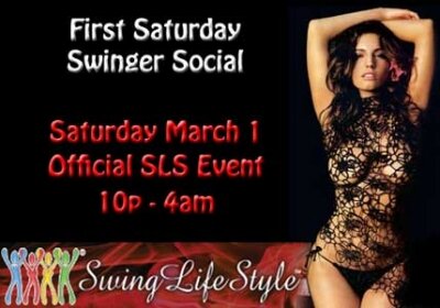 First Saturday Swinger Social on March 1, 2014