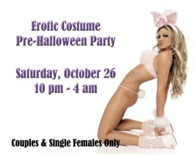 Erotic Halloween Costume Party on Sat Oct 26, 2013